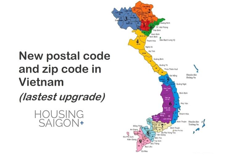 Postal code and zip code in Vietnam