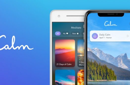 Calm app for work-at-home people
