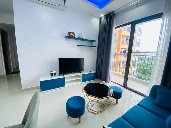 TD02163 2-bedroom apartment in Sun Avenue, Thu Duc city - Living room