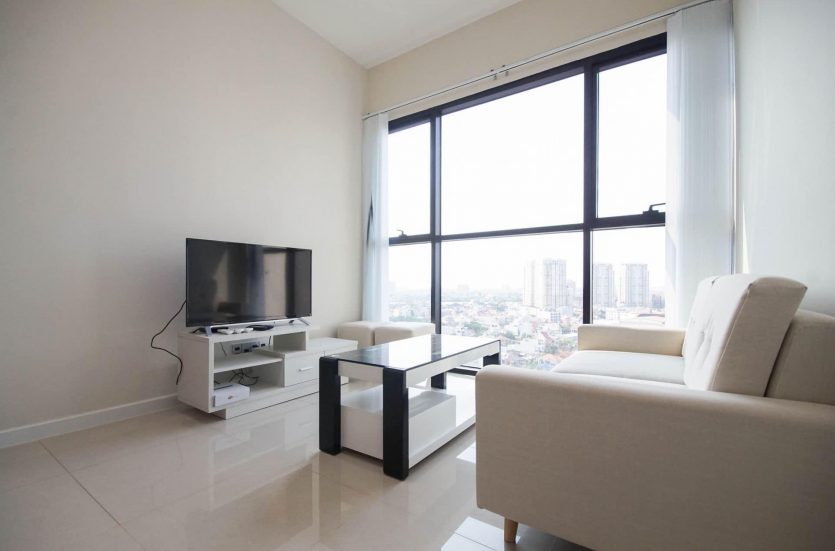 TD02165 2-bedroom apartment in Ascent Thao Dien, Thu Duc City - Living room