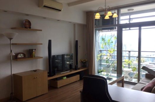 010279 | SWEEPING VIEW 2-BEDROOM SERVICED APARTMENT IN SAILING TOWER, DISTRICT 1 - LIVING ROOM