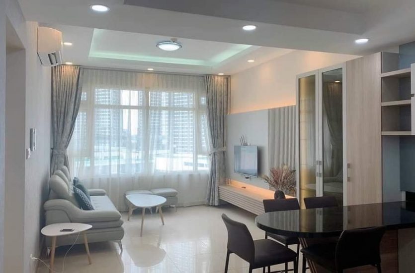 BT0272 | 2-BEDROOM APARTMENT IN SAIGON PEARL, BINH THANH DISTRICT - LIVING ROOM