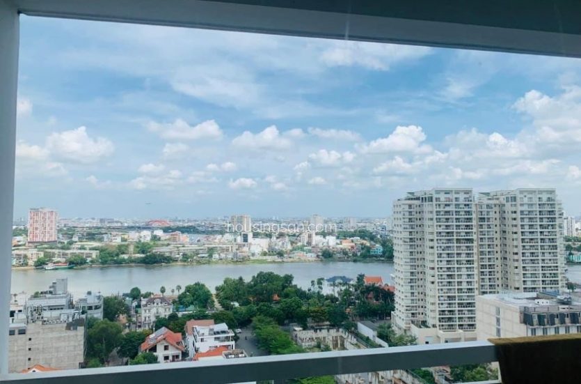 TD0283 | 2-BEDROOM RIVER VIEW APARTMENT IN TROPIC GARDEN, THU DUC CITY - BALCONY VIEW