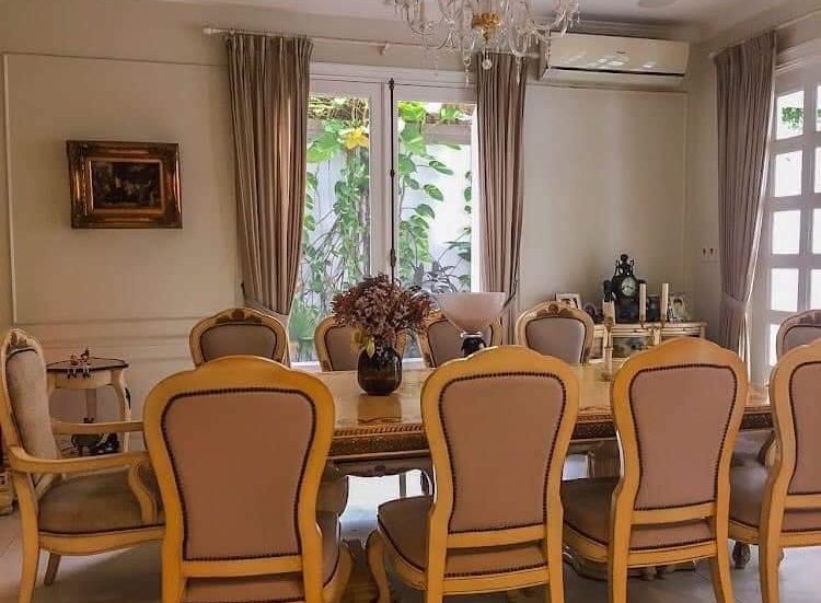 TD0419 | CLASSICAL 4-BEDROOM VILLA FOR RENT IN THAO DIEN, THU DUC CITY - DINING ROOM