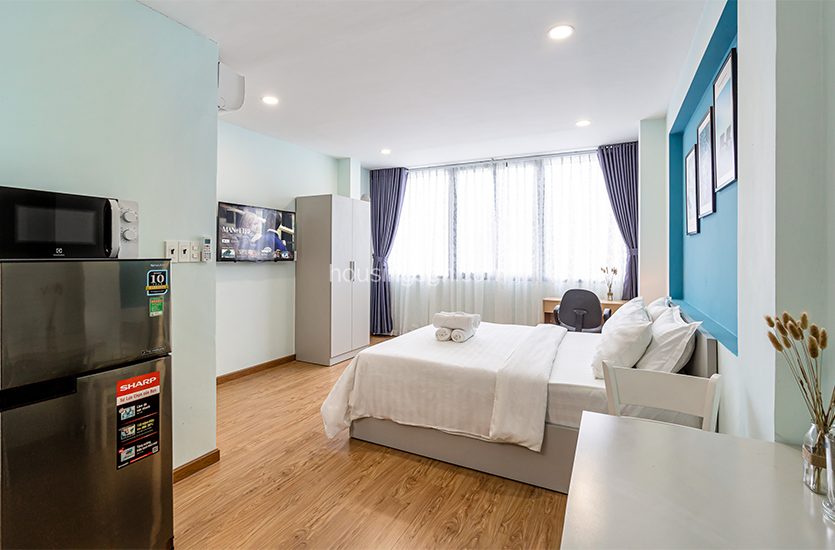 010083 | 4 STARS STUDIO SERVICED APARTMENT IN BEN THANH, DISTRICT 1 - BEDROOM