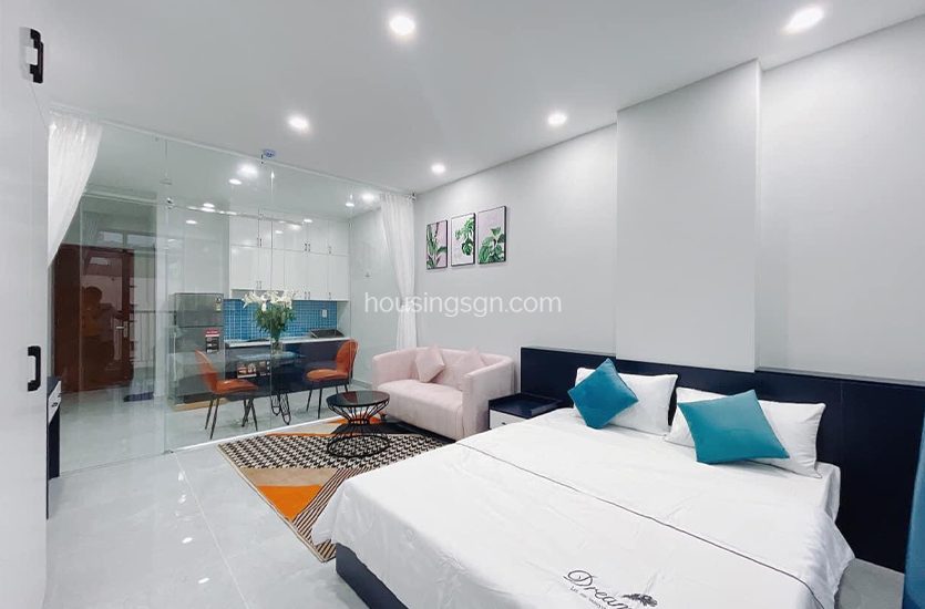 030172 | LUXURY 1-BEDROOM APARTMENT IN LY CHINH THANG, DISTRICT 3 - BEDROOM