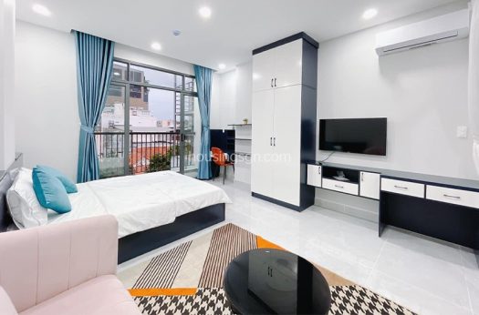 030172 | LUXURY 1-BEDROOM APARTMENT IN LY CHINH THANG, DISTRICT 3 - BEDROOM