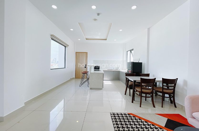 040124 | 1 BEDROOM APARTMENT WITH BALCONY IN TON THAT THUYET, DISTRICT 4 - KITCHEN