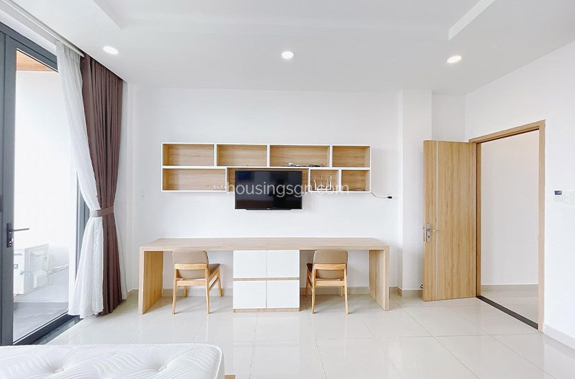 040124 | 1 BEDROOM APARTMENT WITH BALCONY IN TON THAT THUYET, DISTRICT 4 - BEDROOM