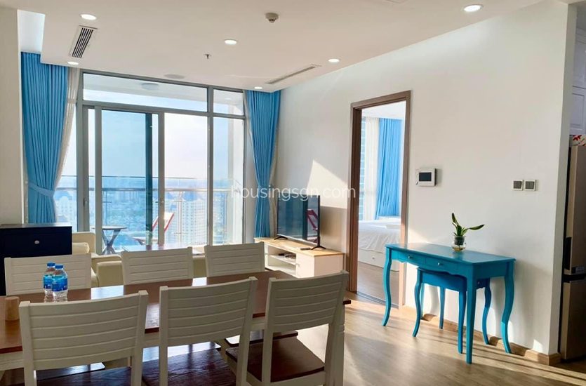 BT0273 | 2-BEDROOM APARTMENT FOR RENT IN VINHOMES CENTRAL PARK, BINH THANH DISTRICT - DINING TABLE