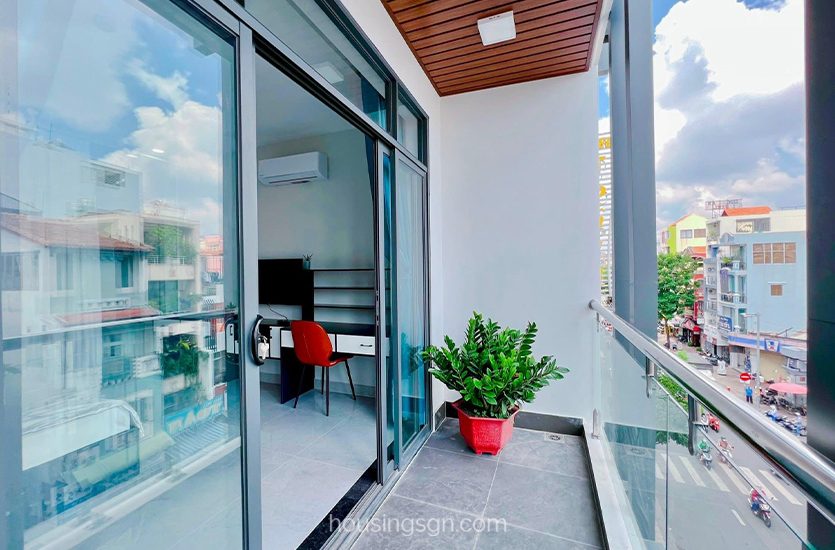 030174 | 1-BEDROOM STREET VIEW SERVICED APARTMENT ON LY CHINH THANG STREET, DISTRICT 3