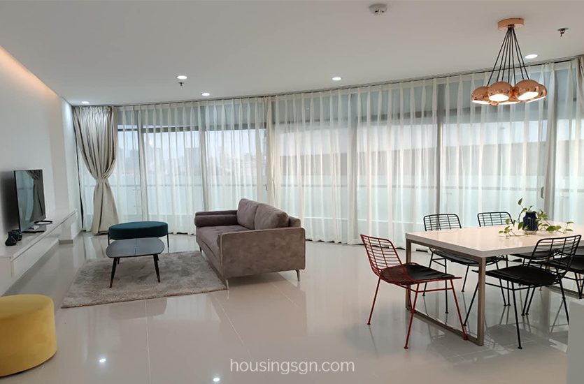 BT0349 | STUNNING 3-BEDROOM APARTMENT WITH PANORAMIC BALCONY IN CITY GARDEN, BINH THANH DISTRICT