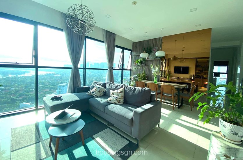 TD03101 | PANORAMIC RIVER VIEW 3-BEDROOM APARTMENT IN ASCENT THAO DIEN, THU DUC CITY