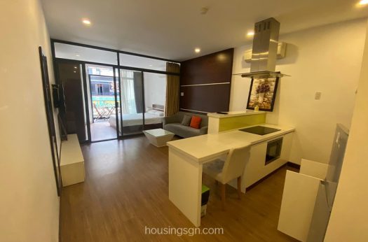 0101178 | STREET VIEW 1-BEDROOM SERVICED APARTMENT IN HEART OF DISTRICT 1