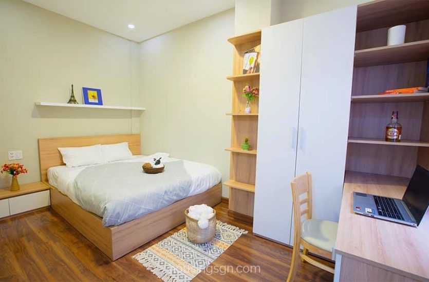 0101181 | STUNNING 1-BEDROOM SERVICED APARTMENT FOR RENT IN DANG DUNG, DISTRICT 1