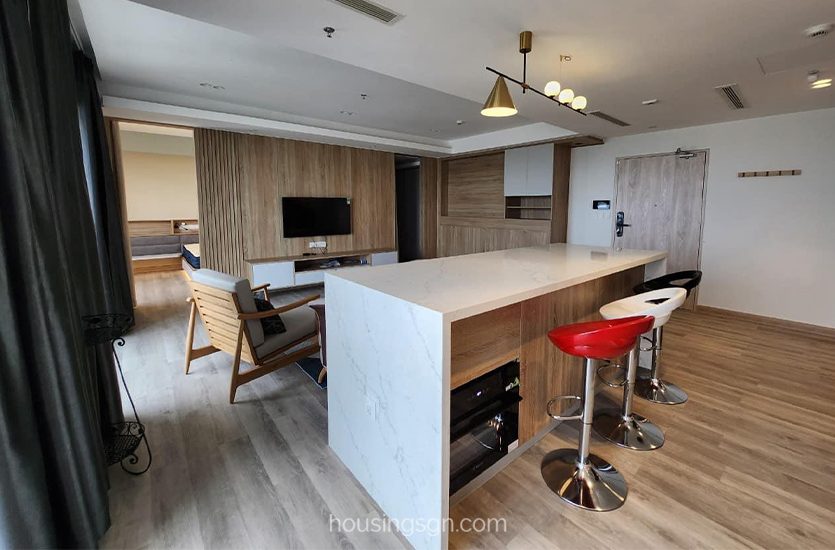 070114 | HIGH-CLASS 1-BEDROOM APARTMENT WITH PANORAMIC VIEW IN HUNG PHUC RESIDENCE, DISTRICT 7