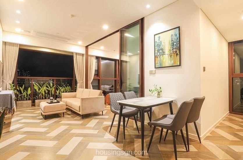 TD0168 | HIGH-CLASS 1-BEDROOM APARTMENT WITH PANORAMIC RIVER VIEW IN METROPOLE, THU DUC CITY