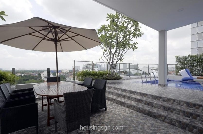 TD02119 | 2-BEDROOM APARTMENT FOR RENT IN THAO DIEN, THU DUC CITY