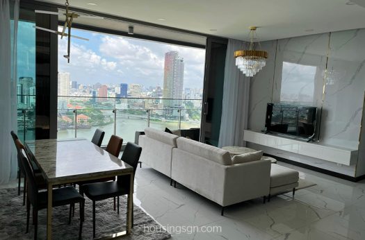 TD03119 | HIGH-END 3-BEDROOM RIVER VIEW APARTMENT IN EMPIRA CITY TILLIA, THU DUC