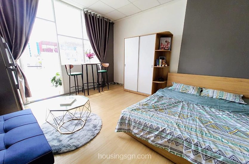 TB0012 | 1-BEDROOM SERVICED APARTMENT FOR RENT ON NHAT CHI MAI STREET, TAN BINH DISTRICT