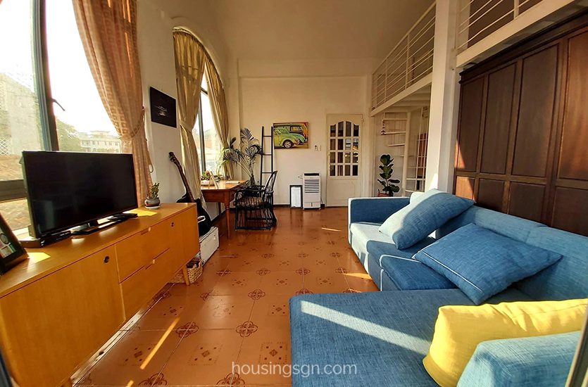 PN0212 | DUPLEX 2-BEDROOM LOVELY SERVICED APARTMENT FOR RENT IN CENTRER OF PHU NHUAN DISTRICT