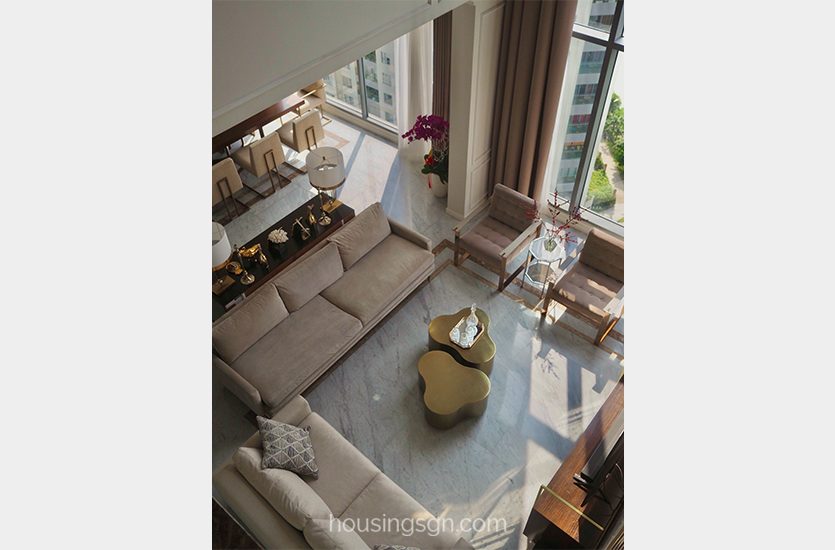 TD0425 | LUXURY 4-BEDROOM PENTHOUSE FOR RENT IN DIAMOND ISLAND, THU DUC CITY