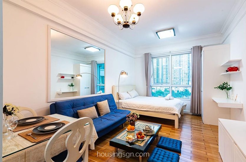 BT0187 | LOVELY 1-BEDROOM APARTMENT FOR RENT IN THE MANOR, BINH THANH