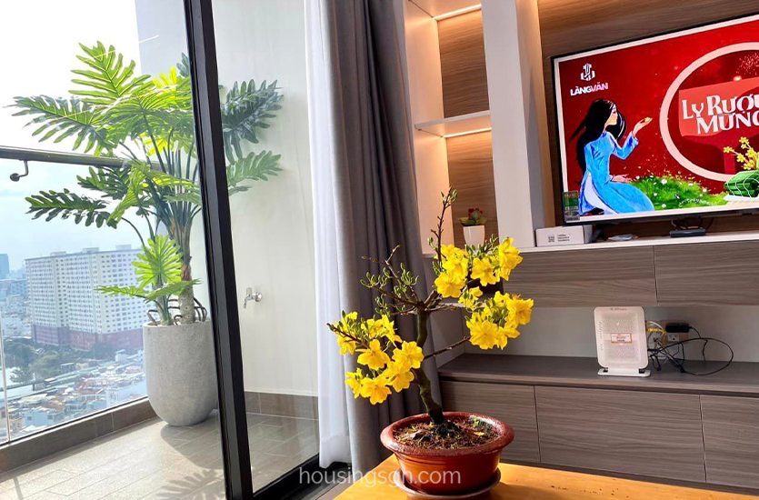 BT02114 | CITY VIEW 2-BEDROOM LUXURY APARTMENT FOR RENT IN CII TOWER, BINH THANH