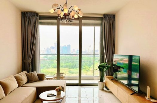 TD02226 | RIVER-VIEW 2-BEDROOM COZY APARTMENT FOR RENT IN EMPIRE CITY, THU DUC