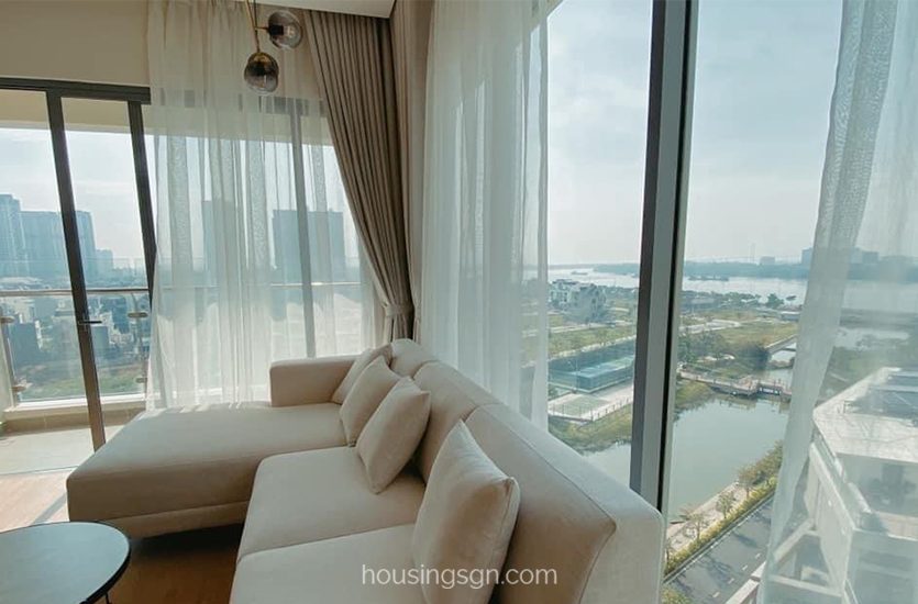 TD02230 | PANORAMIC RIVER VIEW 2-BEDROOM APARTMENT IN DIAMOND ISLAND, THU DUC