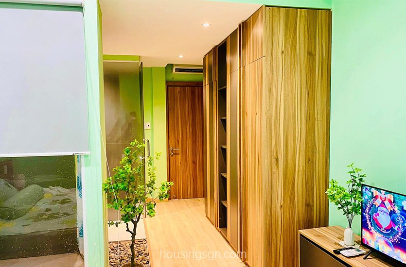 BT0199 | NATURE-INSPIRED 1BR SERVICED APARTMENT FOR RENT IN NGO TAT TO, BINH THANH DISTRICT