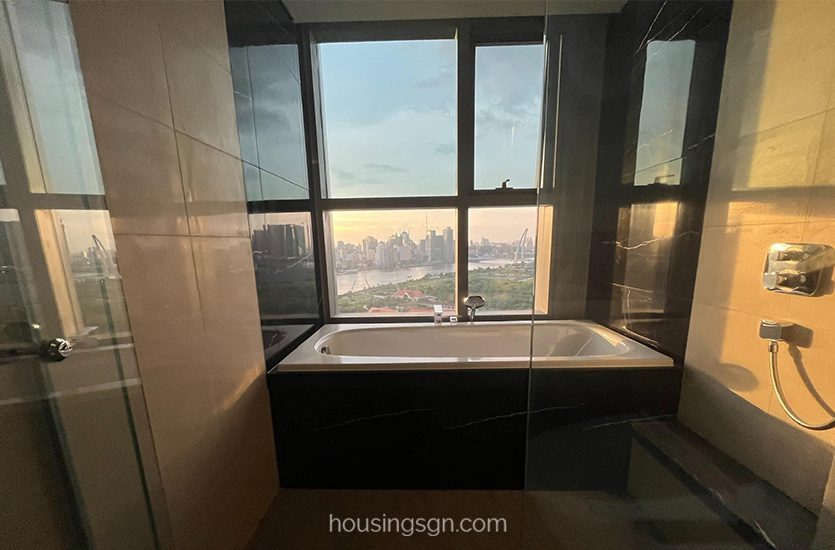 TD02249 | CORNER 2BR APARTMENT FOR RENT WITH MAGNIFICENT RIVER-VIEW AT EMPIRE CITY, THU DUC