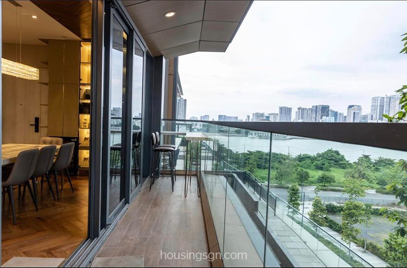 TD03148 | HIGH-END RIVER VIEW 3BR APARTMENT FOR RENT IN EMPIRE CITY, THU DUC