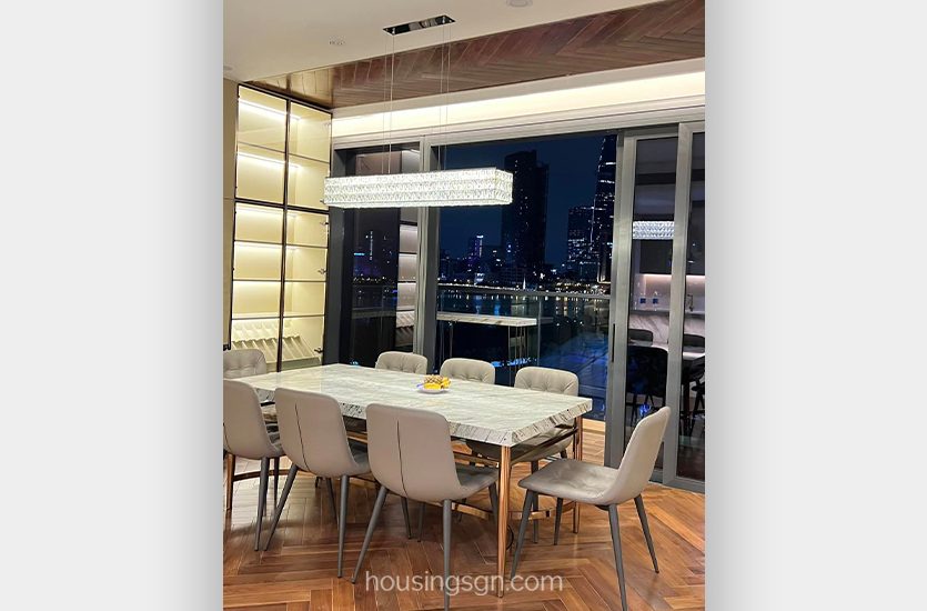 TD0432 | RIVER-VIEW 4BR LUXURIOUS APARTMENT FOR RENT IN EMPIRE CITY, THU DUC