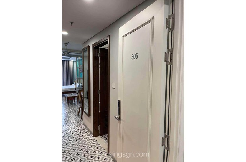 BT01110 | 1-BEDROOM INDOCHINA STYLE APARTMENT FOR RENT IN BINH THANH DISTRICT