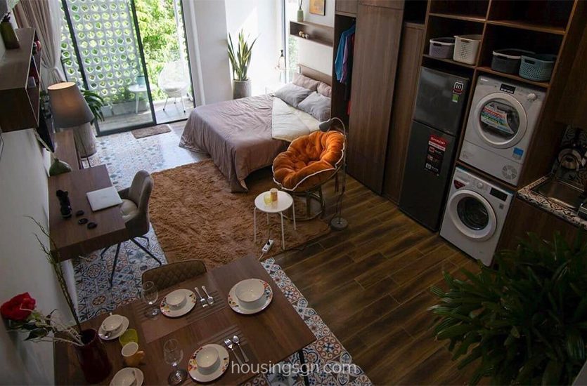 TD01106 | LIVING IN THE FOREST WITH 1BR UNIQUE APARTMENT IN HEART OF THU DUC CITY