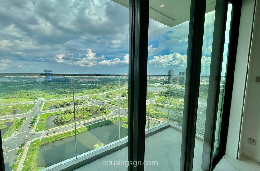 TD02255 | SEMI-FURNISHED RIVER VIEW APARTMENT FOR RENT IN METROPOLE, THU DUC