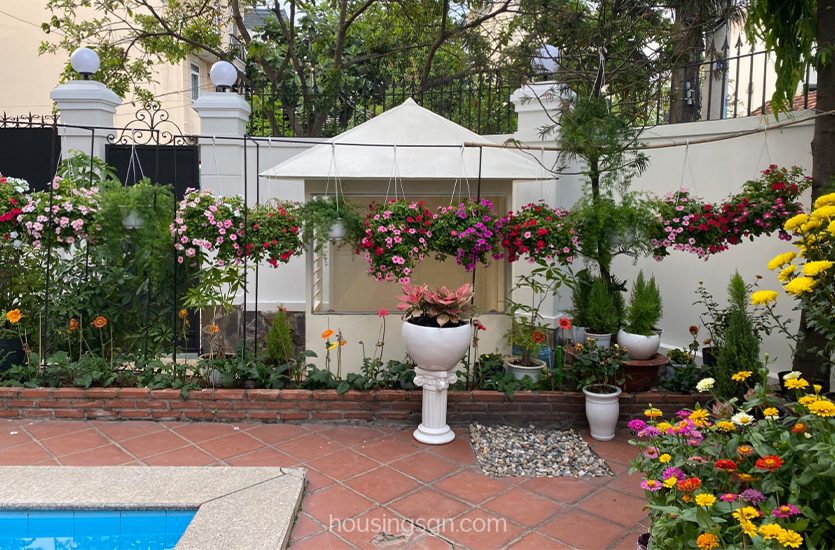 TD0436 | TRADITIONAL 300SQM 4BR VILLA FOR RENT IN THAO DIEN WARD, THU DUC CITY