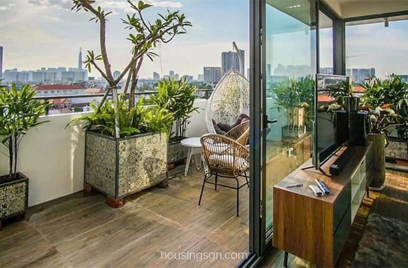 TD02284 | LUXURY 120SQM 2BR PENTHOUSE APARTMENT FOR RENT IN BINH TRUNG TAY WARD, THU DUC CITY