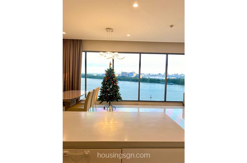 TD02288 | RIVER VIEW 102SQM 2BR LUXURY APARTMENT FOR RENT IN DIAMOND ISLAND, THU DUC