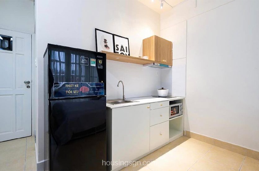 0100124 | LOVELY STUDIO APARTMENT WITH OPEN CITY VIEW BALCONY IN DAKAO WARD, DISTRICT 1 CENTER