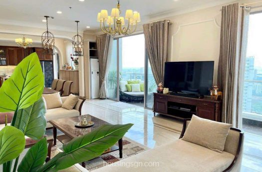 TD03181 | PANORAMIC CITY VIEW 3BR 210SQM PENTHOUSE APARTMENT FOR RENT IN MASTERI AN PHU
