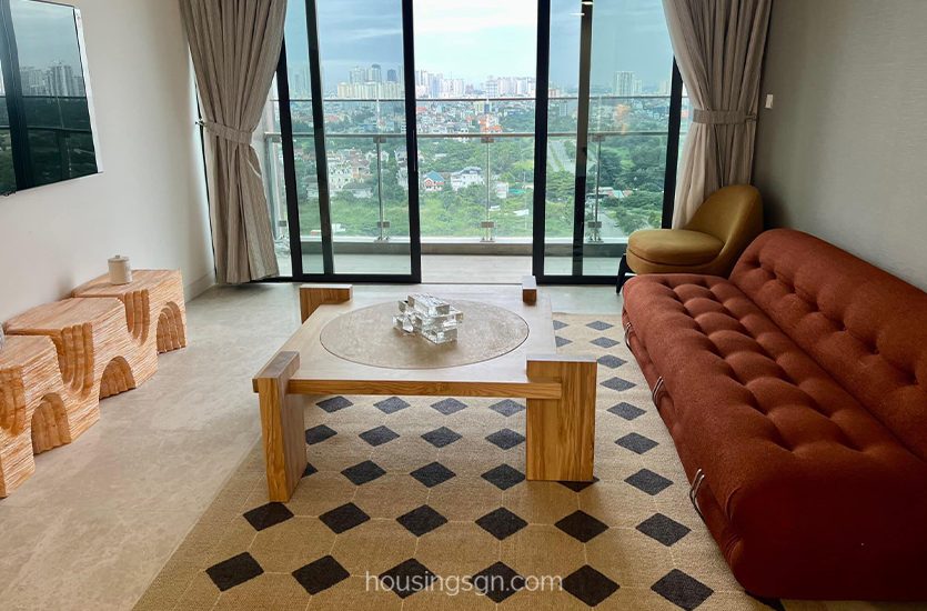 TD03191 | HIGH-END 140SQM 3BR APARTMENT FOR RENT IN THE RIVER THU THIEM, THU DUC CITY