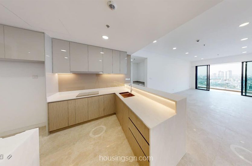 TD0453 | SPACIOUS 160SQM 4BR APARTMENT WITH SEMI-FURNISHED INTERIOR IN THE RIVER, THU DUC CITY