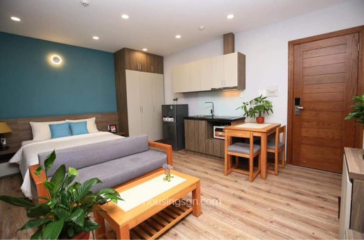 030049 | LOVELY 35SQM STUDIO SERVICED APARTMENT FOR RENT ON TRUONG SA ST, BINH THANH