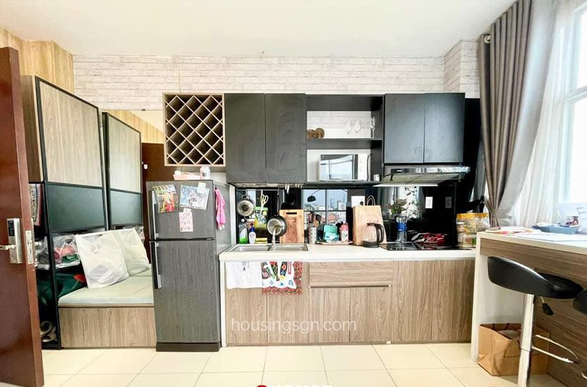 030192 | FULLY FURNISHED 1BR 70SQM APARTMENT FOR RENT ON TRUONG SA ST, DISTRICT 3