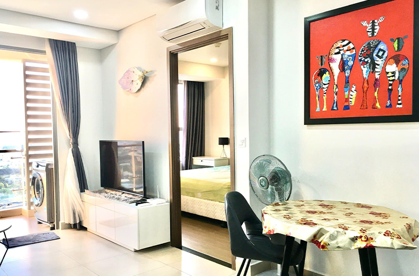 0702148 | CITY-VIEW 64SQM 2BR APARTMENT FOR RENT IN RIVER PANORAMA, DISTRICT 7