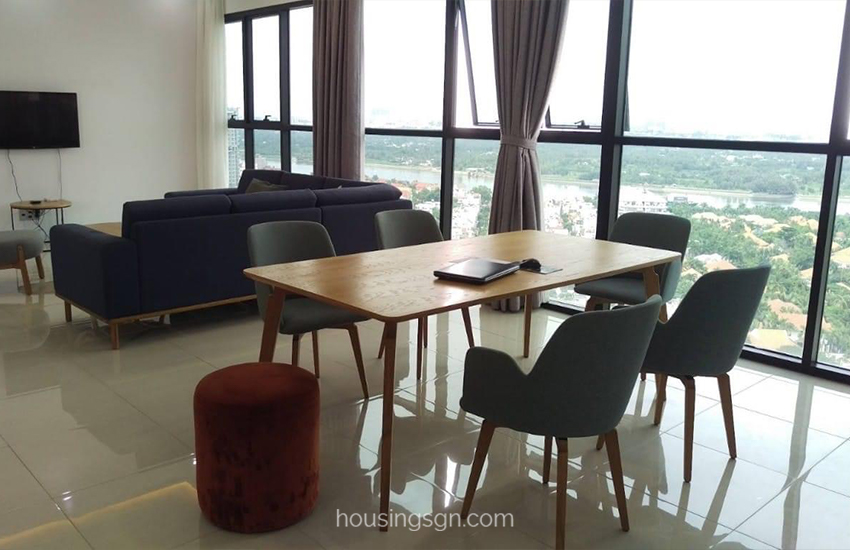 TD02337 | PANORAMA RIVER-VIEW 2BR 100SQM APARTMENT IN ASCENT THAO DIEN, THU DUC CITY