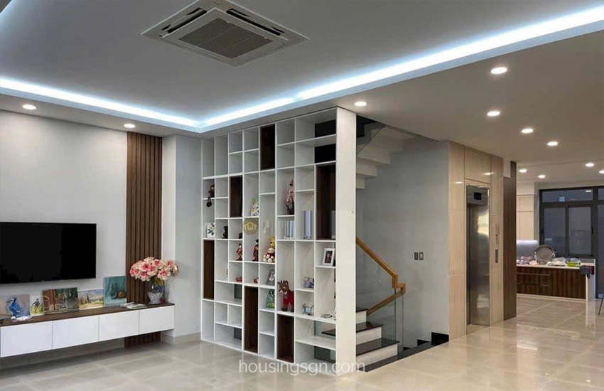 TD0510 | LUXURY 5BR TOWN-HOUSE FOR RENT IN AN PHU WARD, THU DUC CITY