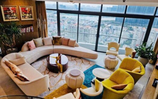 BT02262 | 3BR PENTHOUSE DUPLEX FOR RENT IN CITY GARDEN, BINH THANH DISTRICT
